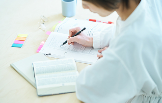 資格取得支援の様子